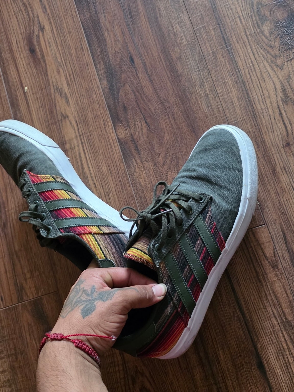 ADIDAS MEN'S SEELEY PREMIERE CASUAL SNEAKER